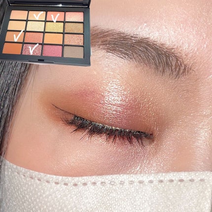 サマーアンレイテッド アイシャドーパレット/NARS/アイシャドウパレットを使ったクチコミ(2枚目)