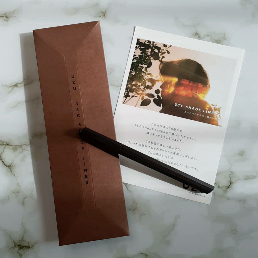 38℃ シェード ライナー/UZU BY FLOWFUSHI/リキッドアイライナーを使ったクチコミ(1枚目)