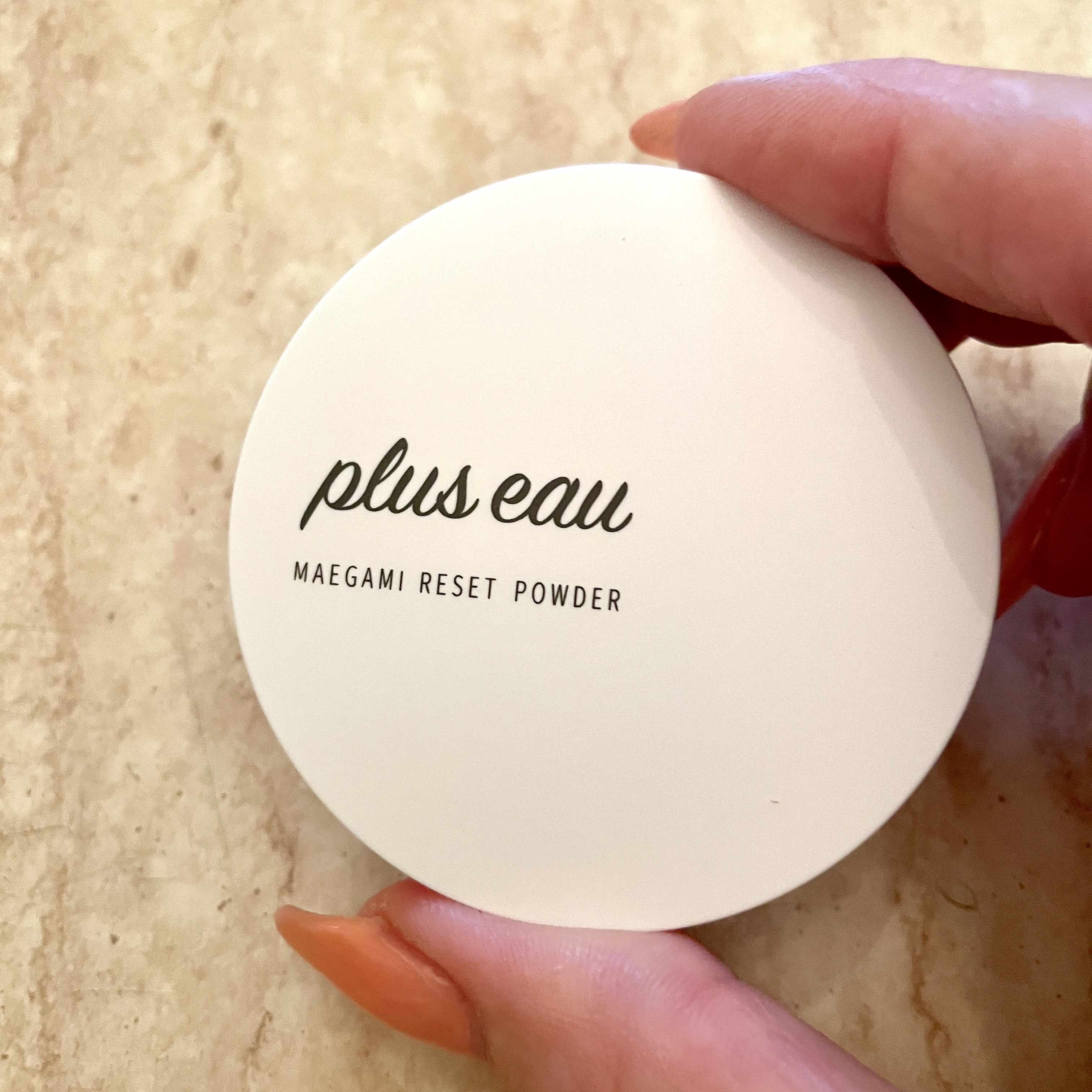 マエガミリセットパウダー/plus eau/その他スタイリングを使ったクチコミ（2枚目）