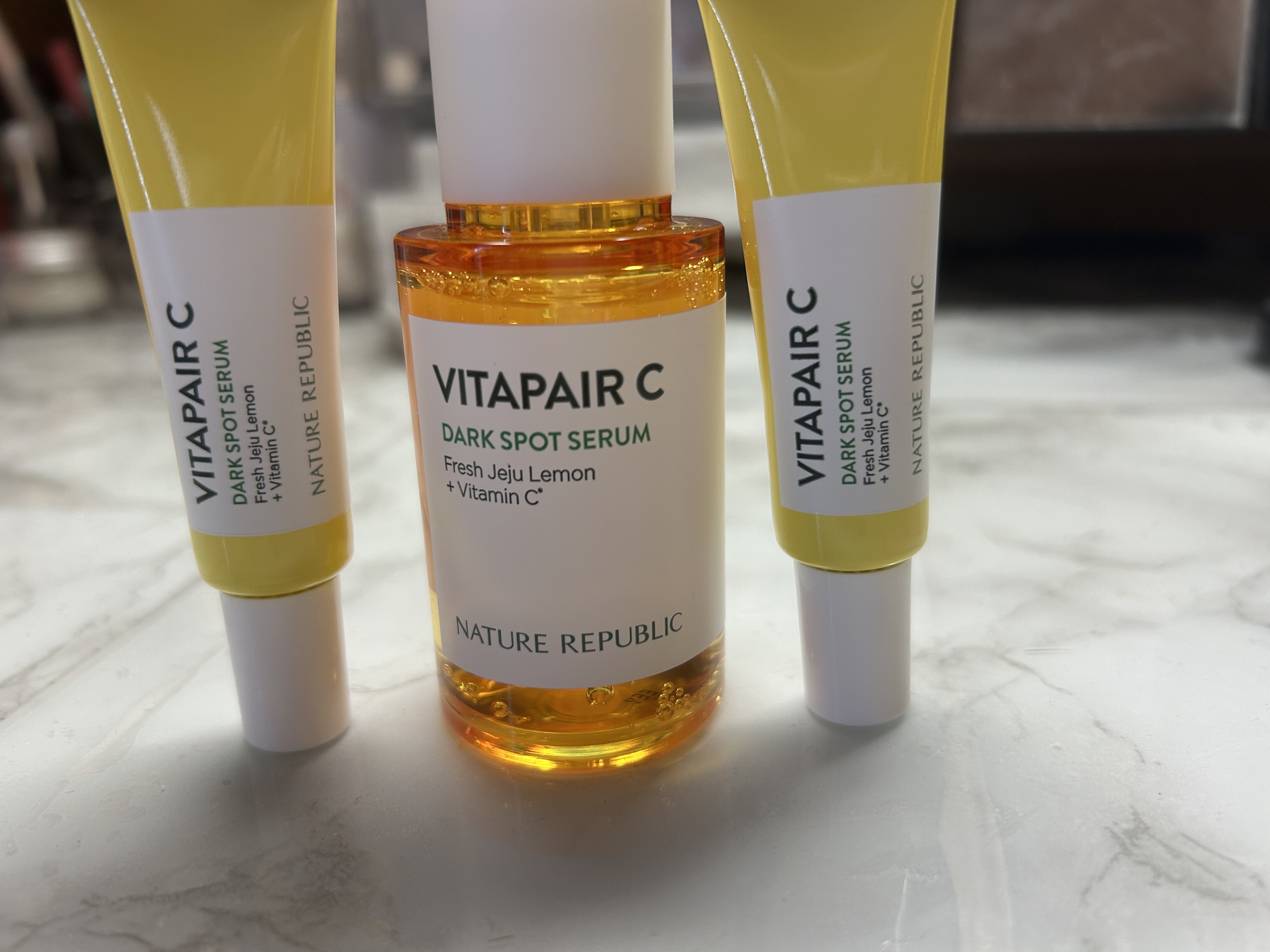 ビタペアC 集中美容液スペシャルセット/ネイチャーリパブリック/美容液を使ったクチコミ（1枚目）