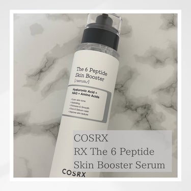 弾力、シワ、鎮静、美白、毛穴など
様々な肌悩みを抱える方へ、、🥹

COSRX
RX The 6 Peptide Skin Booster Serum 
のご紹介です💁🏻‍♀️

このブースターセラムは