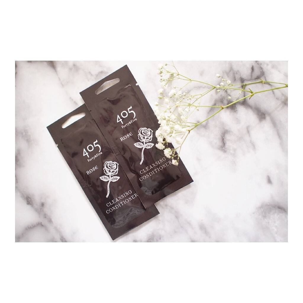 ４０５クレンジングコンディショナー/nanoTime Beauty/市販シャンプーを使ったクチコミ（1枚目）