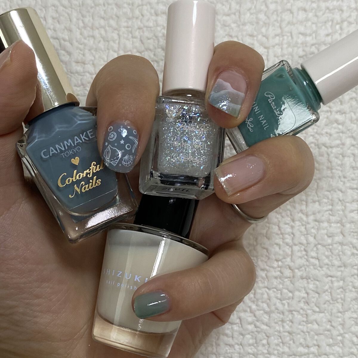 カラフルネイルズ/キャンメイク/マニキュアを使ったクチコミ（2枚目）