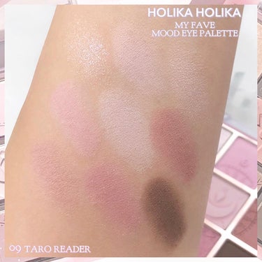 マイフェイブムードアイパレット 9カラー/HOLIKA HOLIKA/アイシャドウパレットを使ったクチコミ（3枚目）