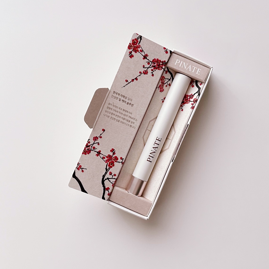 ベアグローペプチドメルティングバーム/PINATE/口紅を使ったクチコミ（1枚目）