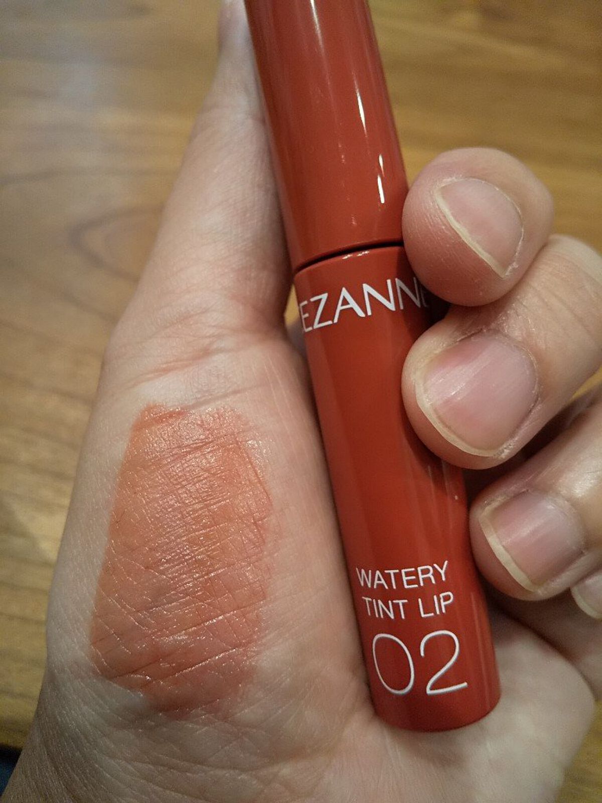ウォータリーティントリップ/CEZANNE/リップティントを使ったクチコミ（2枚目）