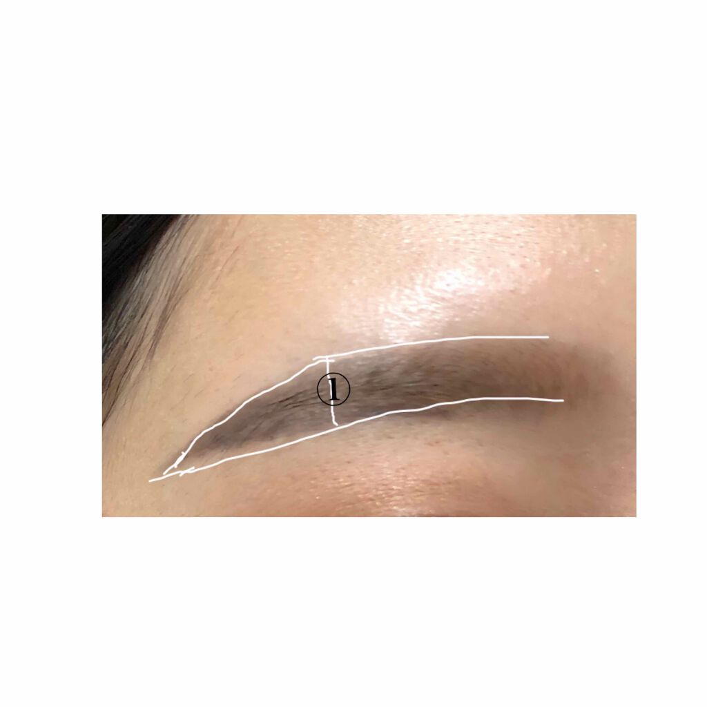 スリムスケッチアイブロウペンシル/U R GLAM/アイブロウペンシルを使ったクチコミ(2枚目)