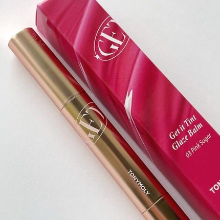ゲットイットティントグレーズバーム/TONYMOLY/リップティントを使ったクチコミ(2枚目)