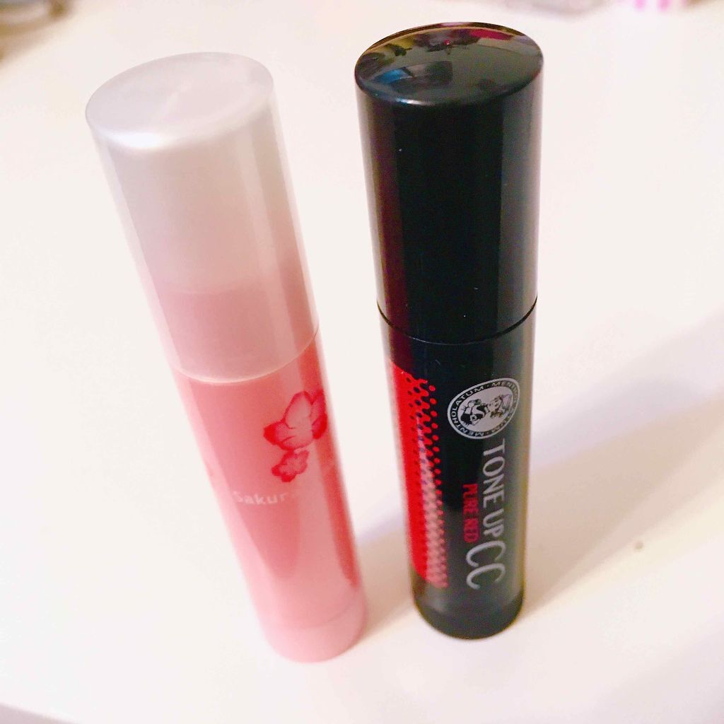 口紅がいらない薬用リップうすづきUV/メンターム/リップクリームを使ったクチコミ(1枚目)