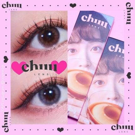 KAPI on LIPS 「チューレンズカラコン🍮🍒chuulenscloudpuddin..」(1枚目)