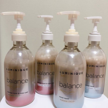 ルミニーク バランス ダメージリペア&カラーケア シャンプー/トリートメント/LUX/市販シャンプーを使ったクチコミ(1枚目)