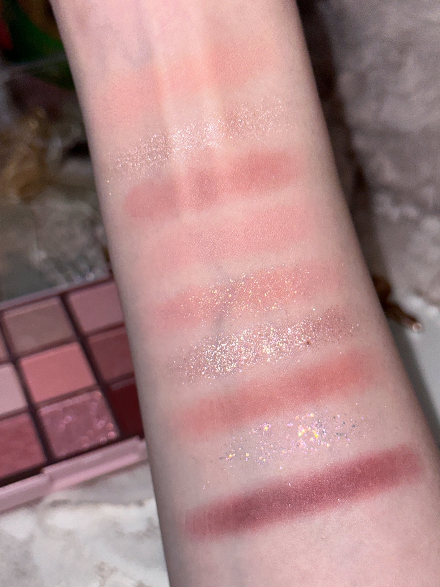 マルチアンダーアイパレット/hina cosmetics/アイシャドウパレットを使ったクチコミ(4枚目)