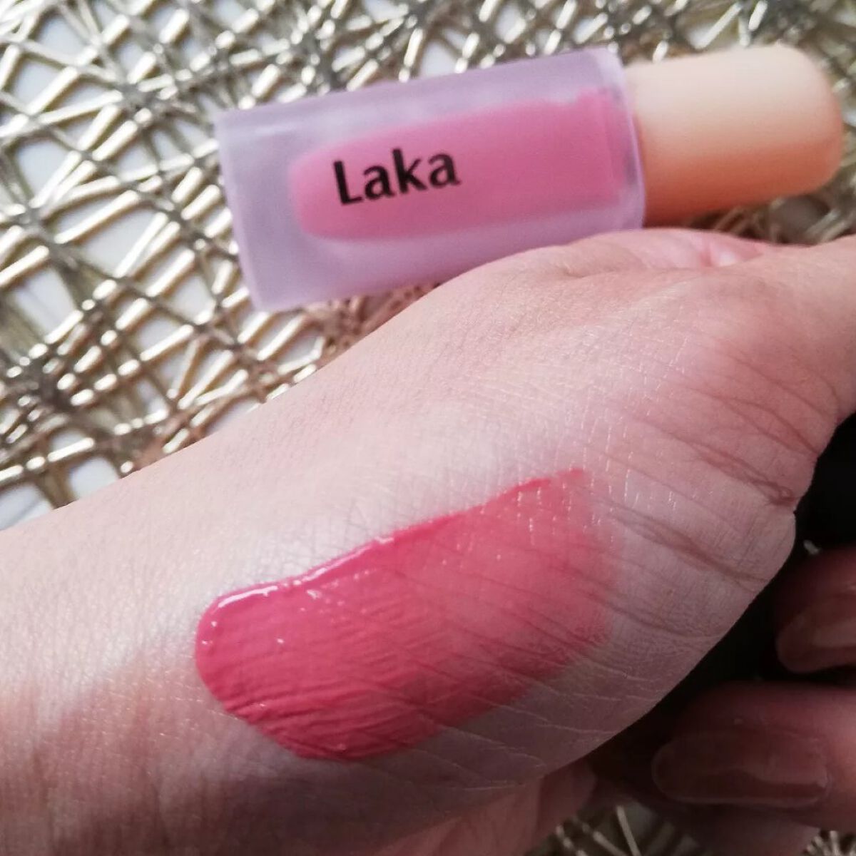 フルーティーグラムティント/Laka/リップティントを使ったクチコミ（1枚目）