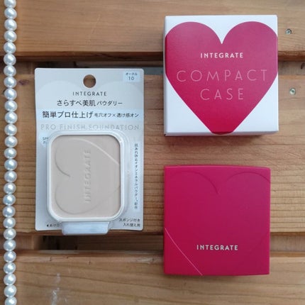 プロフィニッシュファンデーション/インテグレート/パウダーファンデーションを使ったクチコミ(2枚目)