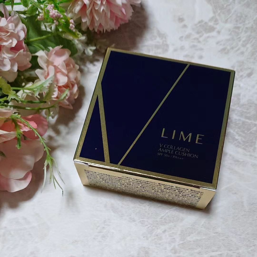 V コラーゲン アンプル クッション/LIME/クッションファンデーションを使ったクチコミ(1枚目)
