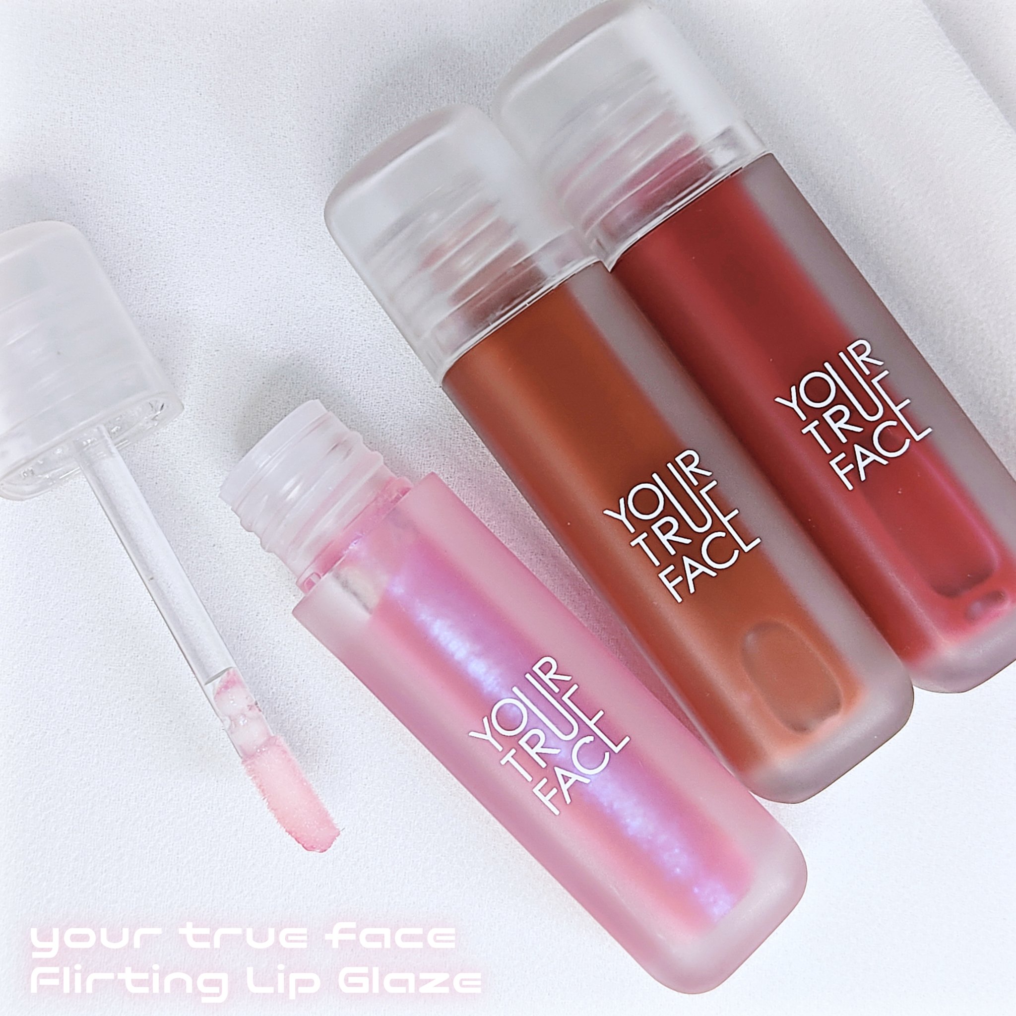 Flirting Lip Glaze/your true face/口紅を使ったクチコミ（1枚目）