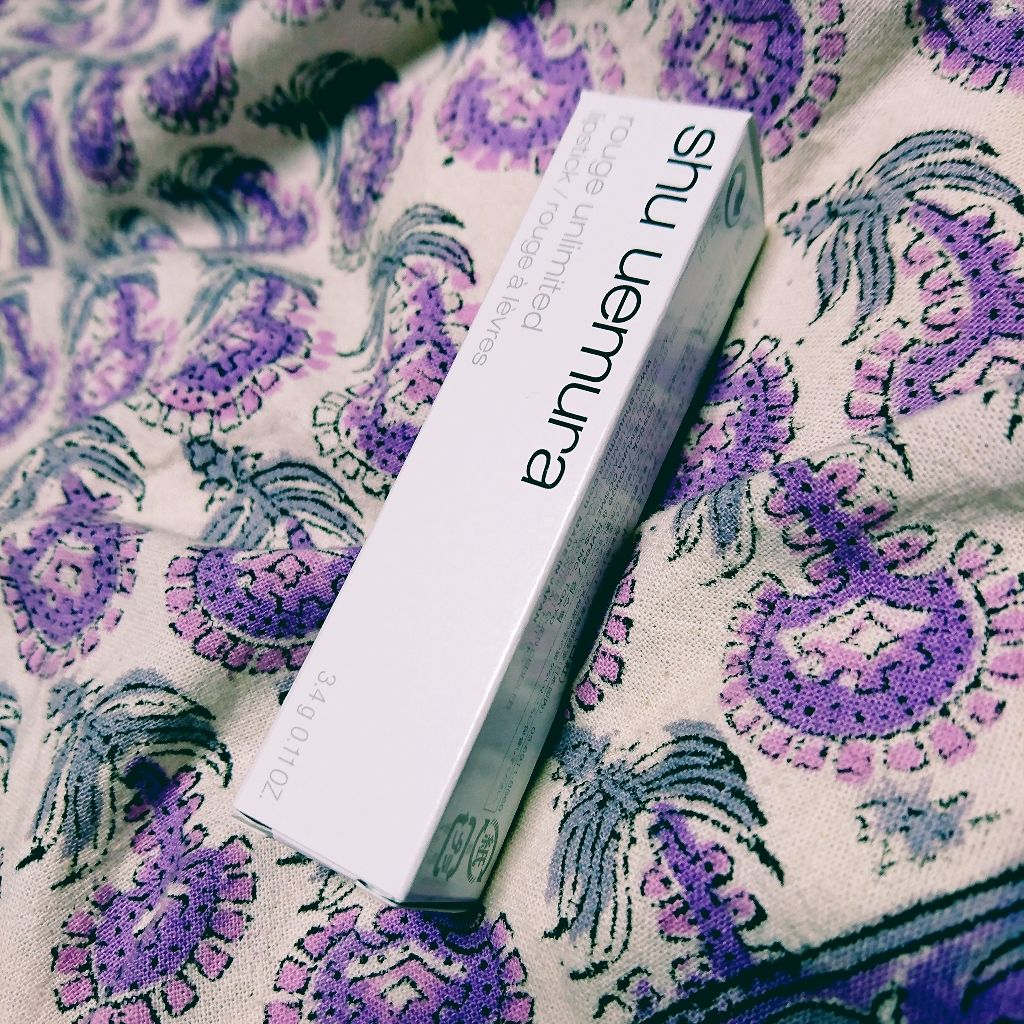 ルージュ アンリミテッド/shu uemura/口紅を使ったクチコミ(1枚目)