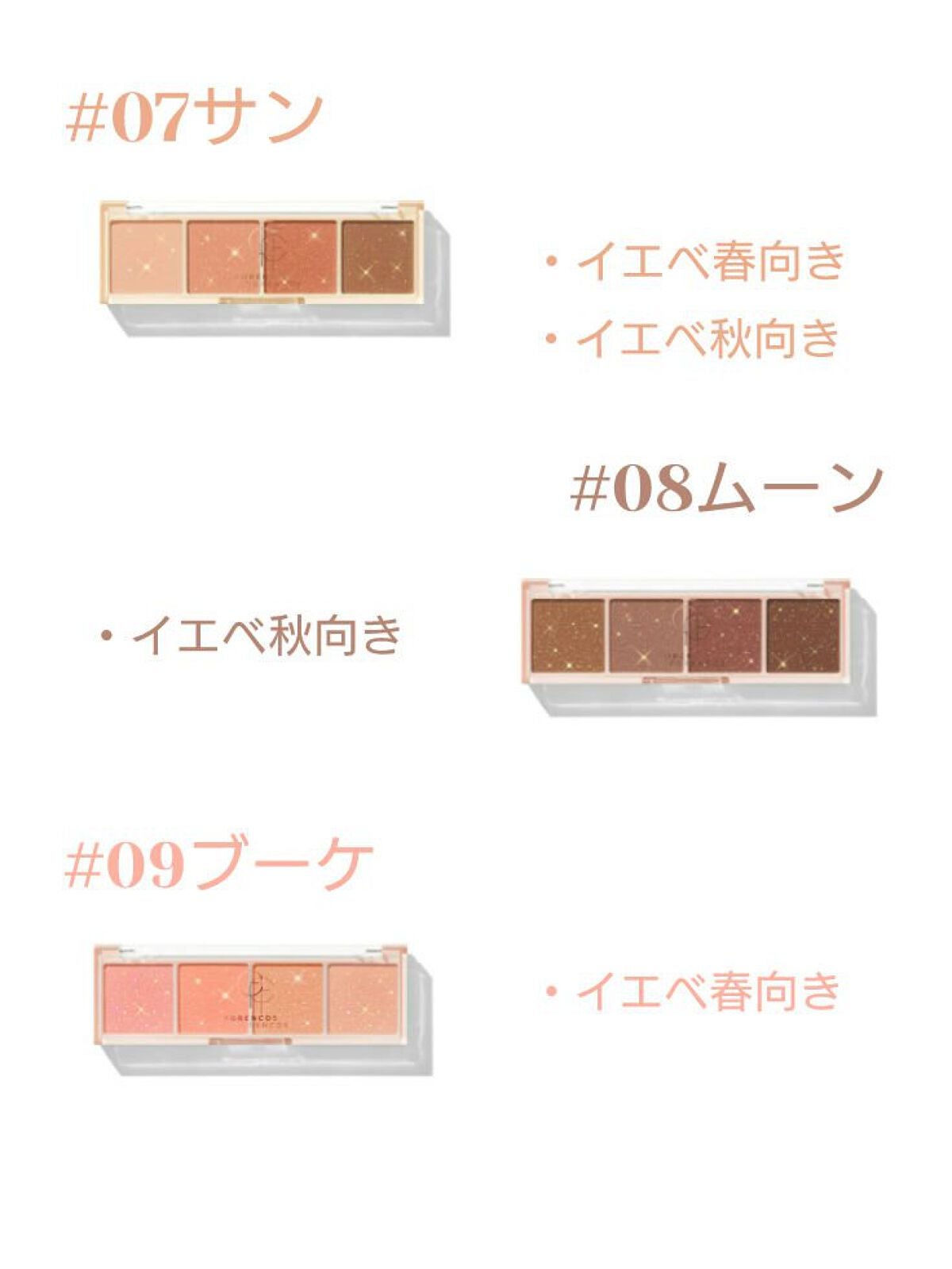 ベアシャドウパレット/フォレンコス/アイシャドウパレットを使ったクチコミ(4枚目)