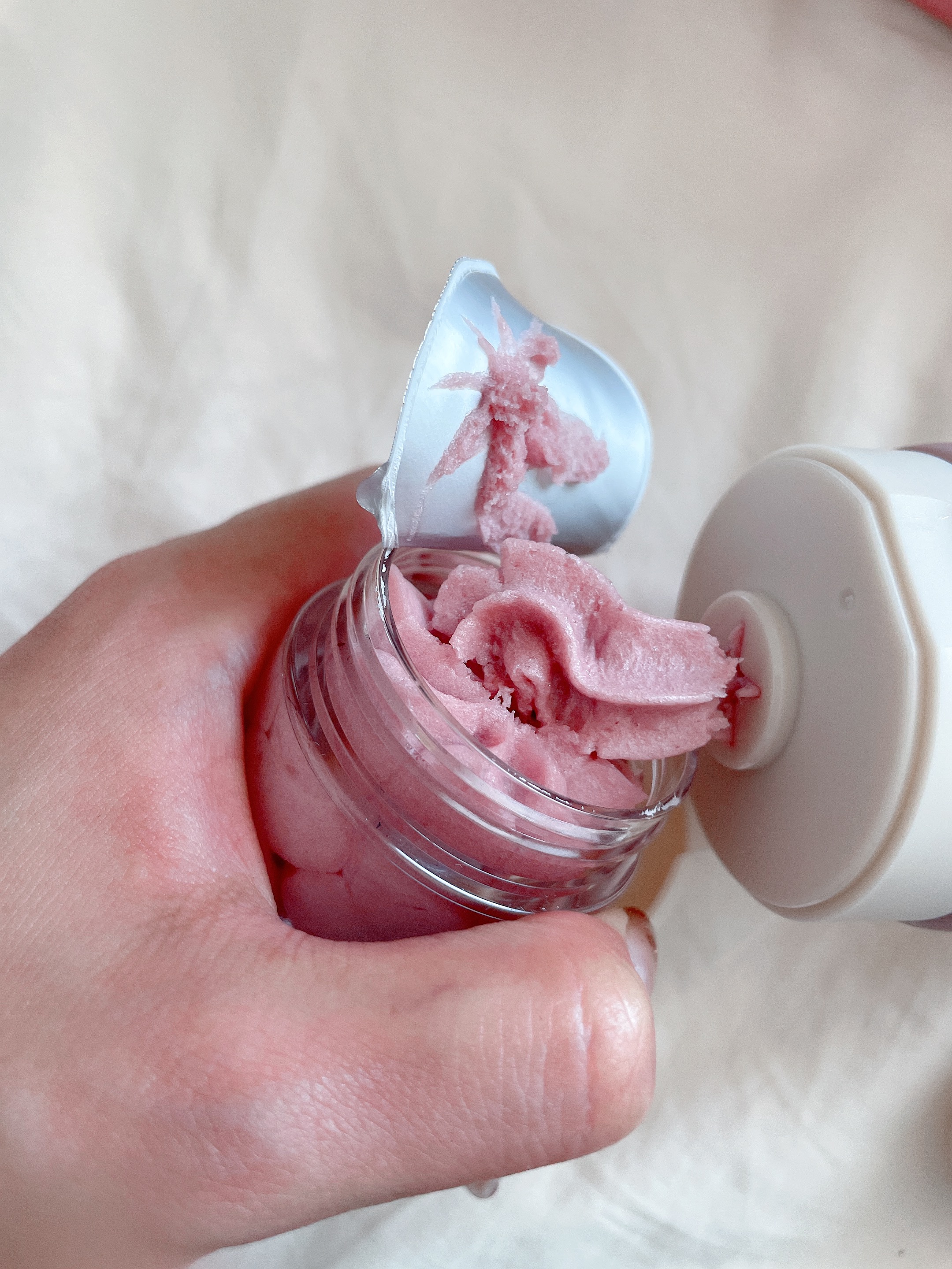 ムファバターヴィーガンパッククレンザー/WHIPPED/その他洗顔料を使ったクチコミ（3枚目）