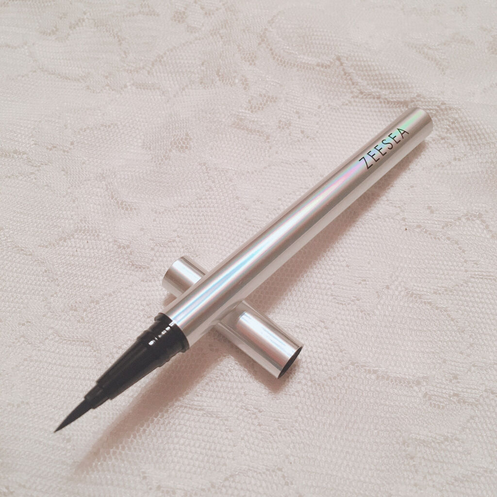 カラーリキッドアイライナー/ZEESEA/リキッドアイライナーを使ったクチコミ（3枚目）