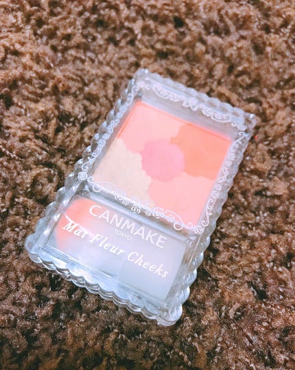 マットフルールチークス/キャンメイク/パウダーチークを使ったクチコミ(1枚目)