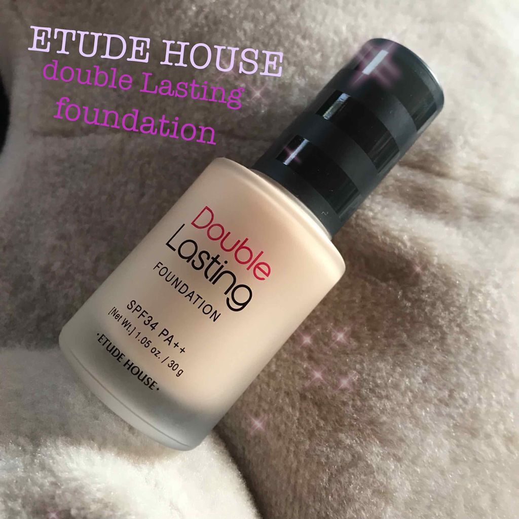 ダブルラスティング ファンデーション/ETUDE/リキッドファンデーションを使ったクチコミ(1枚目)