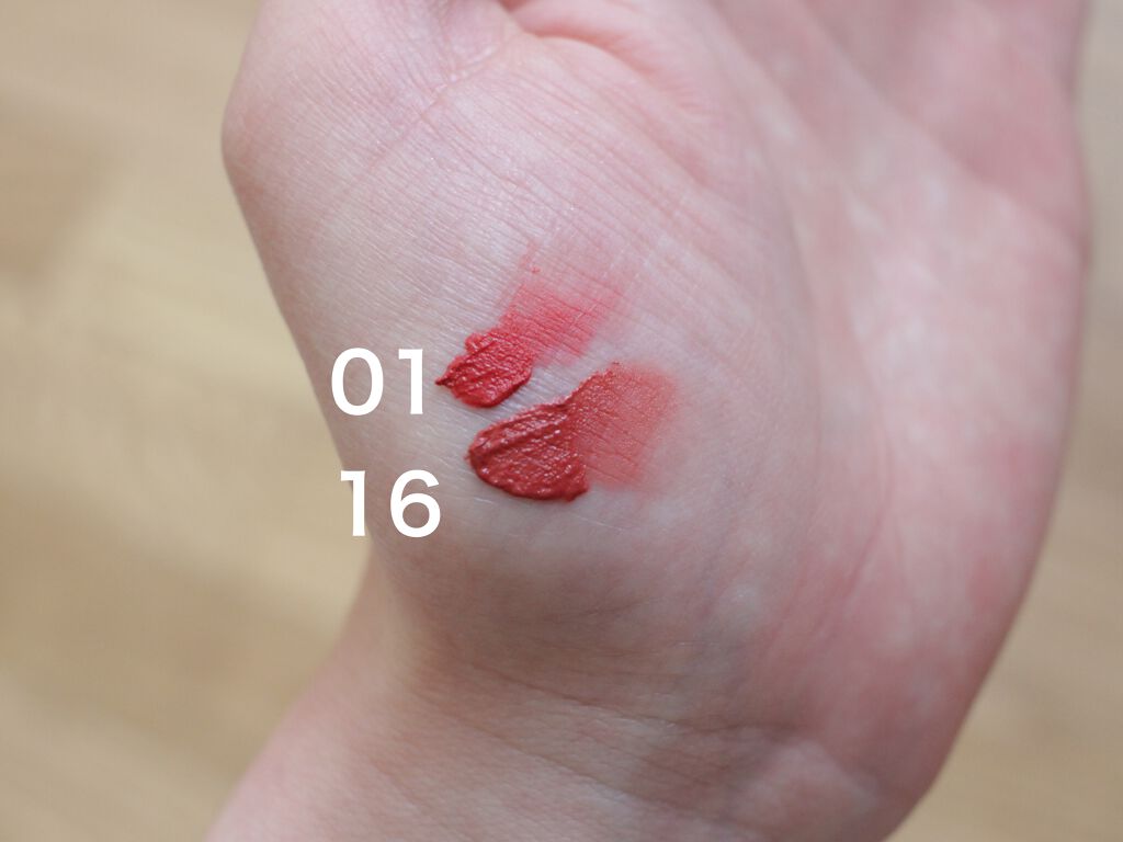 ゼロベルベットティント/rom&nd/リップティントを使ったクチコミ（2枚目）