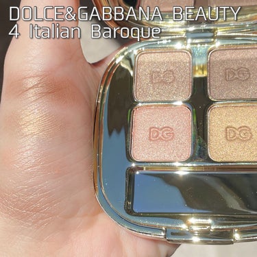 フェリンアイズ インテンスアイシャドウ クアッド/DOLCE&GABBANA BEAUTY/アイシャドウパレットを使ったクチコミ（1枚目）