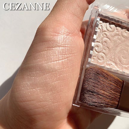 パールグロウハイライト/CEZANNE/パウダーハイライトを使ったクチコミ(7枚目)