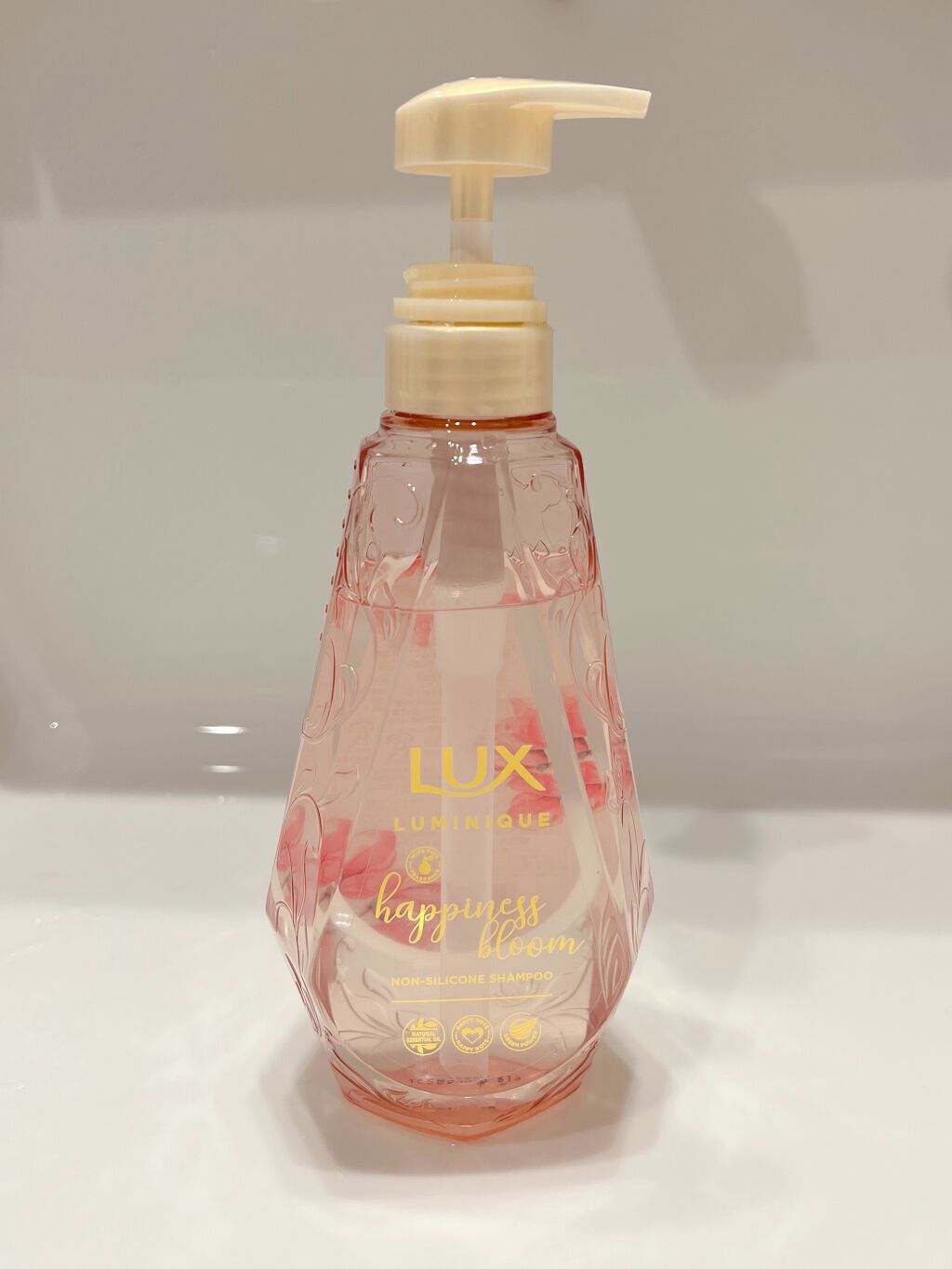 ルミニーク ハピネスブルーム シャンプー／トリートメント/LUX/市販シャンプーを使ったクチコミ（2枚目）