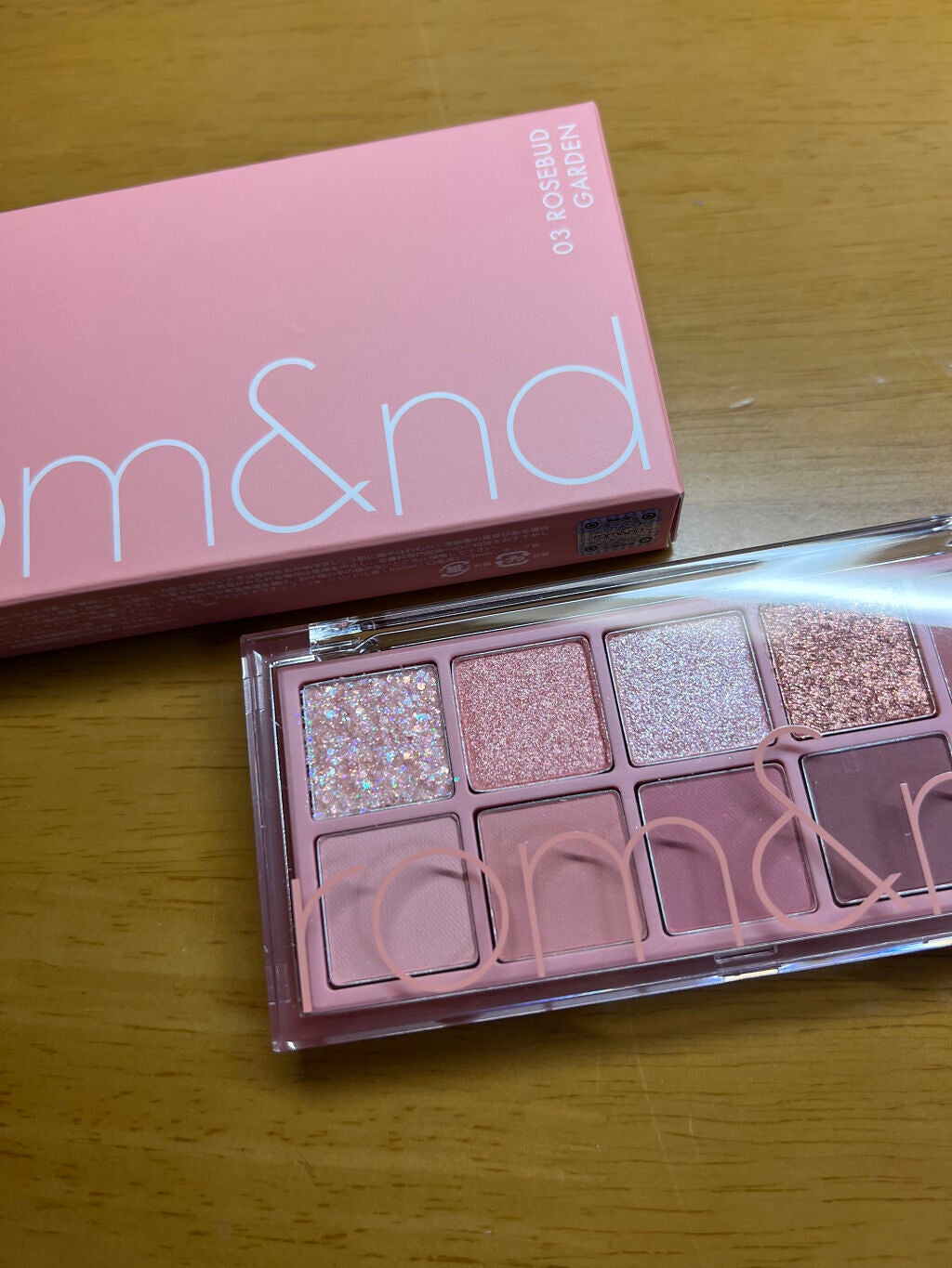 ベターザンパレット/rom&nd/アイシャドウパレットを使ったクチコミ(1枚目)