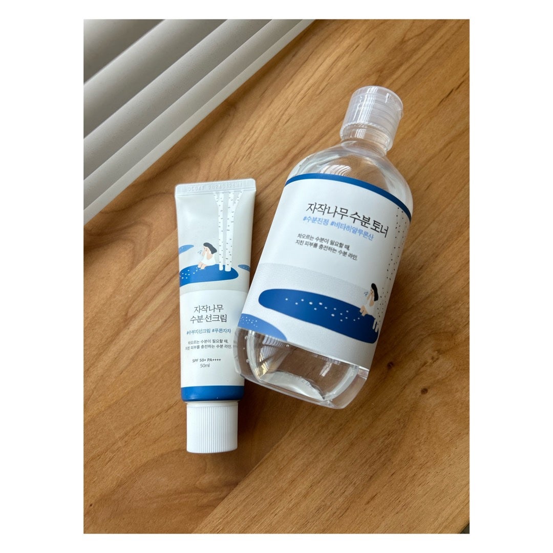 白樺水分uvクリーム/ROUND LAB/日焼け止めクリームを使ったクチコミ(1枚目)