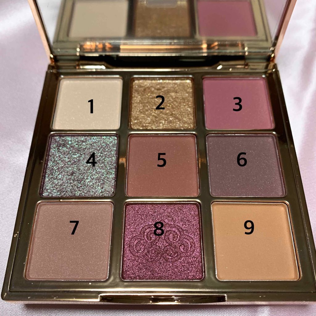 9COLOR EYE SHADOW BOX /HOJO/アイシャドウパレットを使ったクチコミ（2枚目）