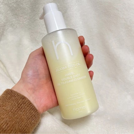 ダブルショットオイルトゥーフォームクレンザー/HAMEL/オイルクレンジングを使ったクチコミ(1枚目)