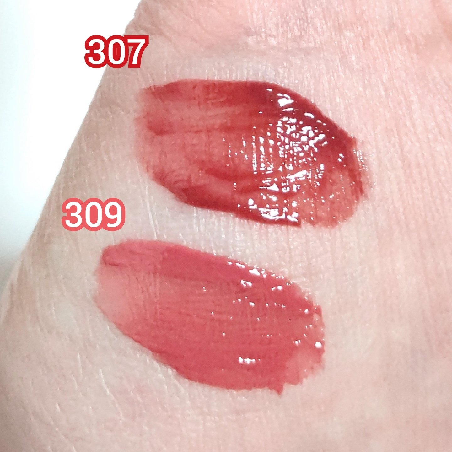 ジェリーイングヌードグロス/Laka/リップグロスを使ったクチコミ（2枚目）