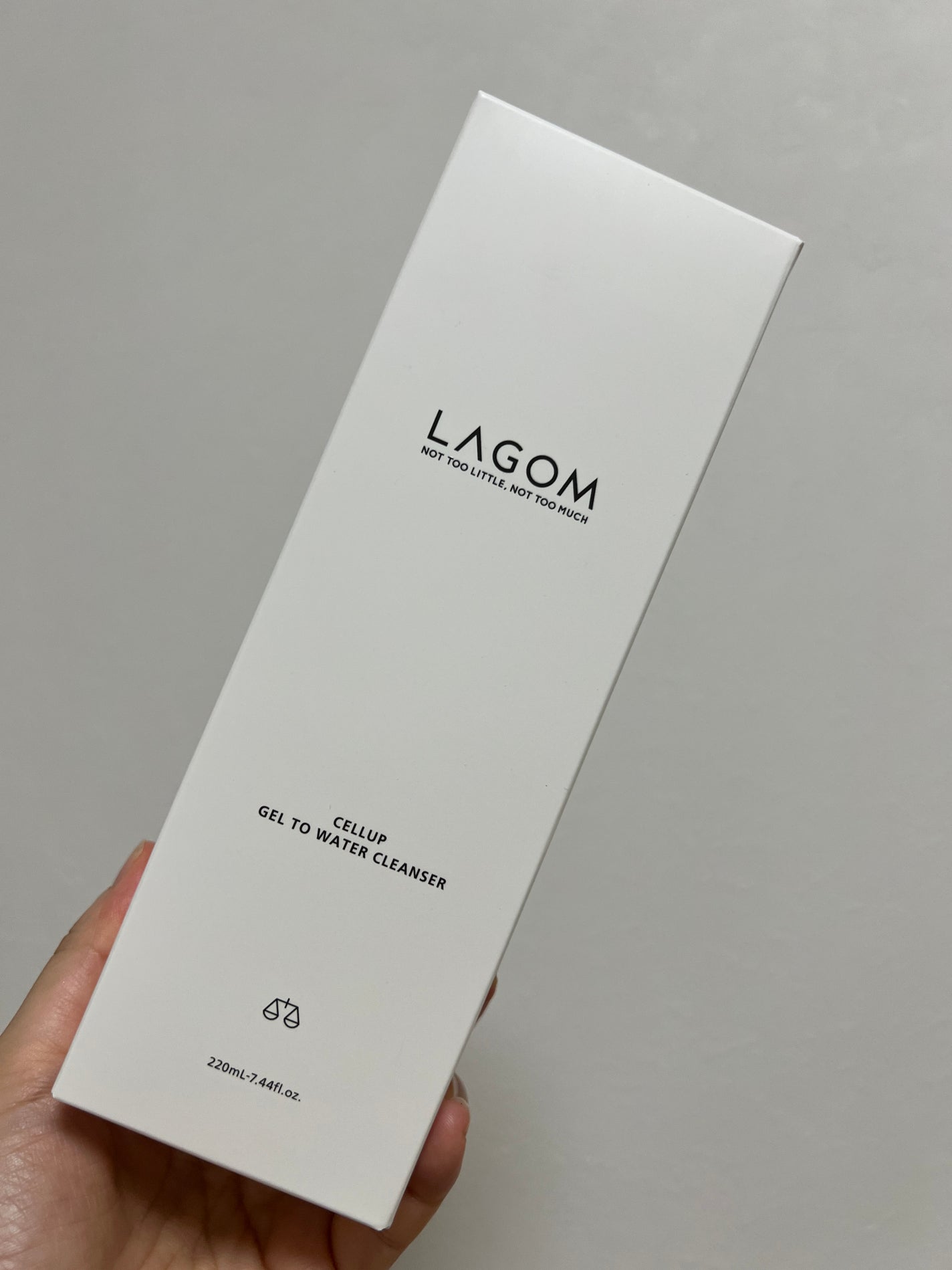 ラゴム ジェルトゥウォーター クレンザー(朝用洗顔)/LAGOM /その他洗顔料を使ったクチコミ(2枚目)