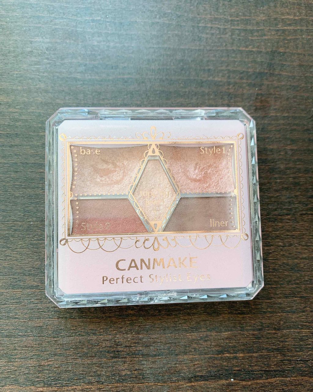 【旧品】パーフェクトスタイリストアイズ/キャンメイク/アイシャドウパレットを使ったクチコミ(1枚目)