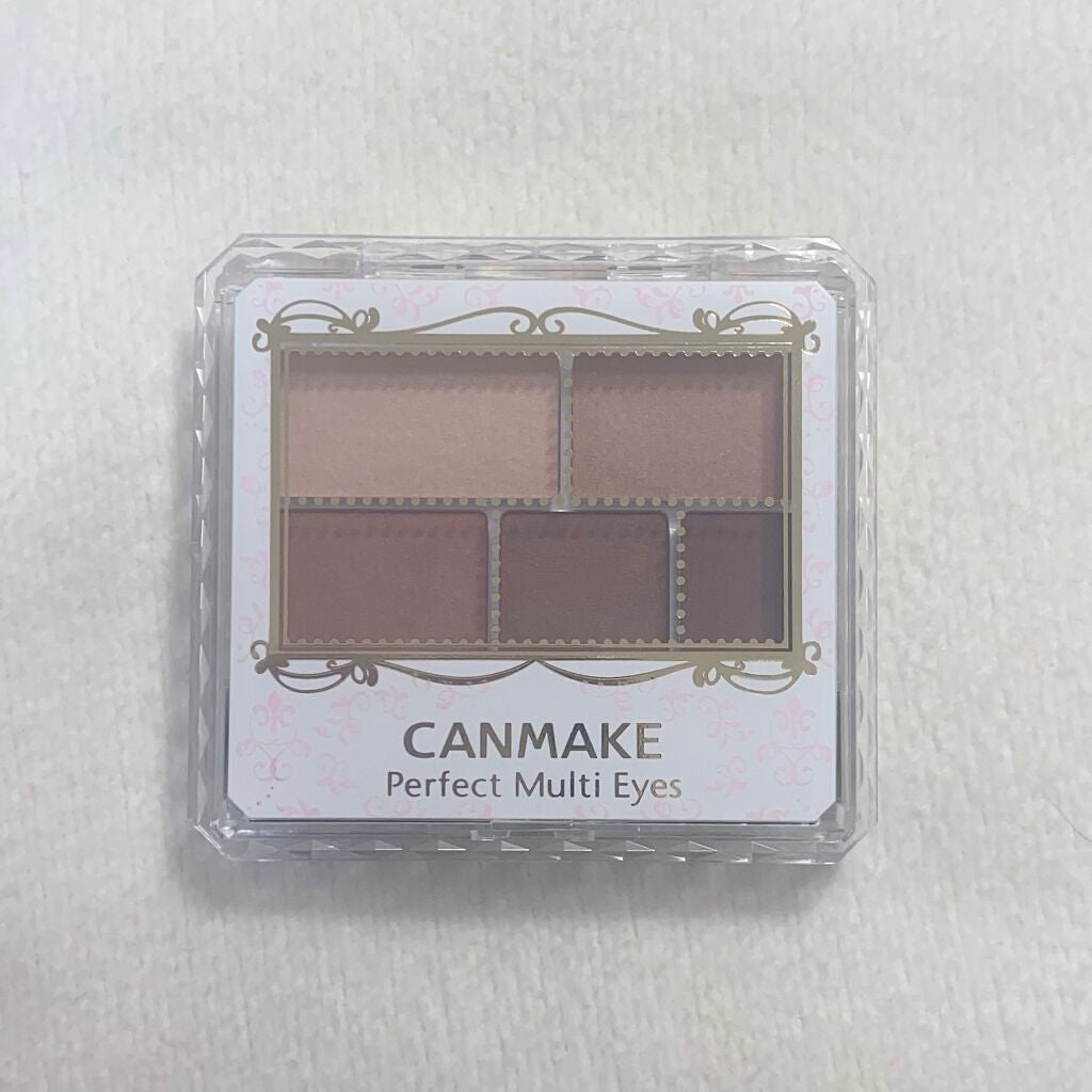 パーフェクトマルチアイズ/キャンメイク/アイシャドウパレットを使ったクチコミ(1枚目)