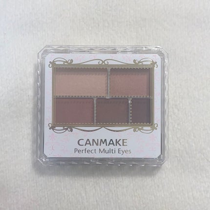 パーフェクトマルチアイズ/キャンメイク/アイシャドウパレットを使ったクチコミ(1枚目)