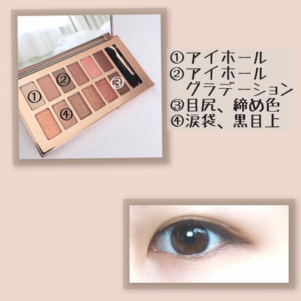 バレンタインボックス/VAVI MELLO/アイシャドウパレットを使ったクチコミ(3枚目)