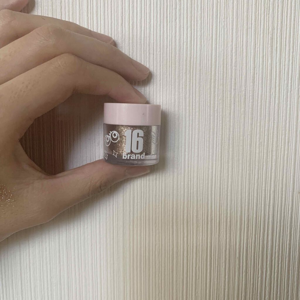 16CANDY ROCK PEAEL POWDER/16BRAND/単色アイシャドウを使ったクチコミ(2枚目)
