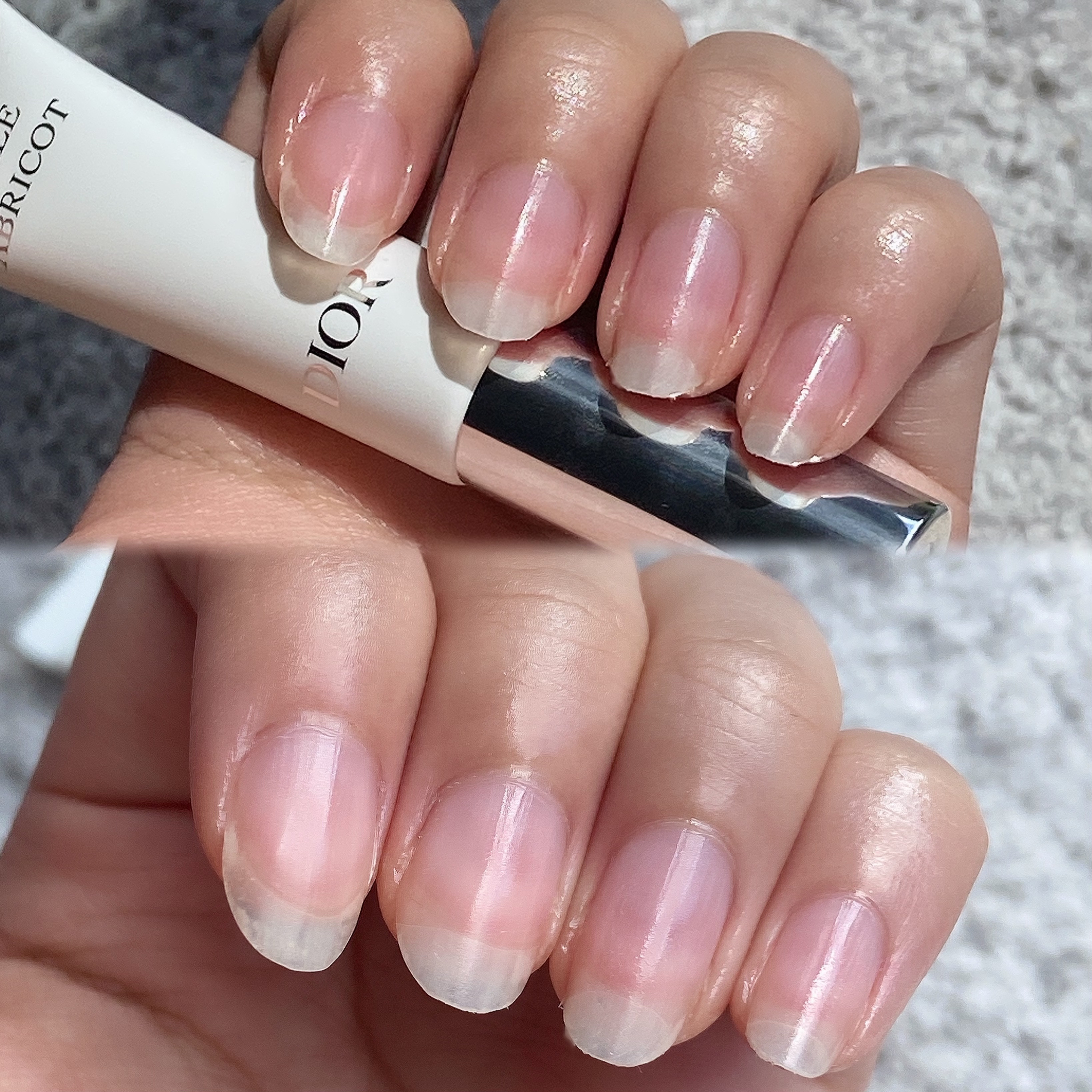 Dior アディクトリップグロウ&セラムネイルオイルアブリコ セット セラム ネイル オイル アブリコ｜Diorの口コミ - \爪と甘皮を集中ケア