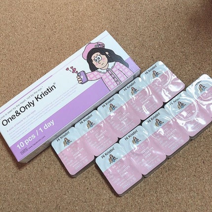 One & Only Kristin/Hapa kristin/カラーコンタクトレンズを使ったクチコミ(7枚目)