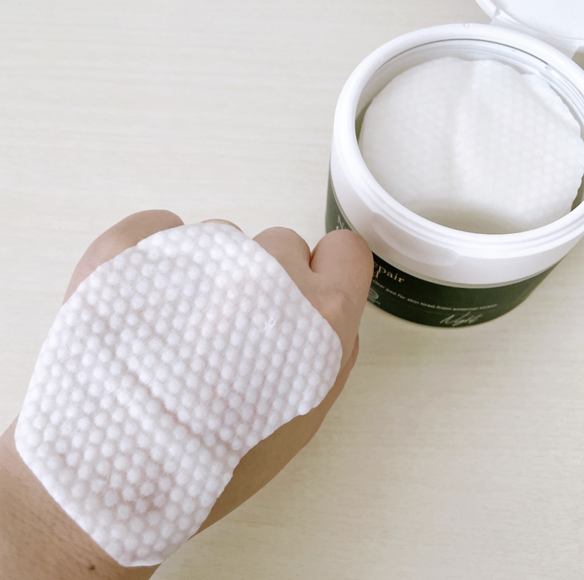 ナイトリペアクリアパッド/NOAV/化粧水を使ったクチコミ（3枚目）