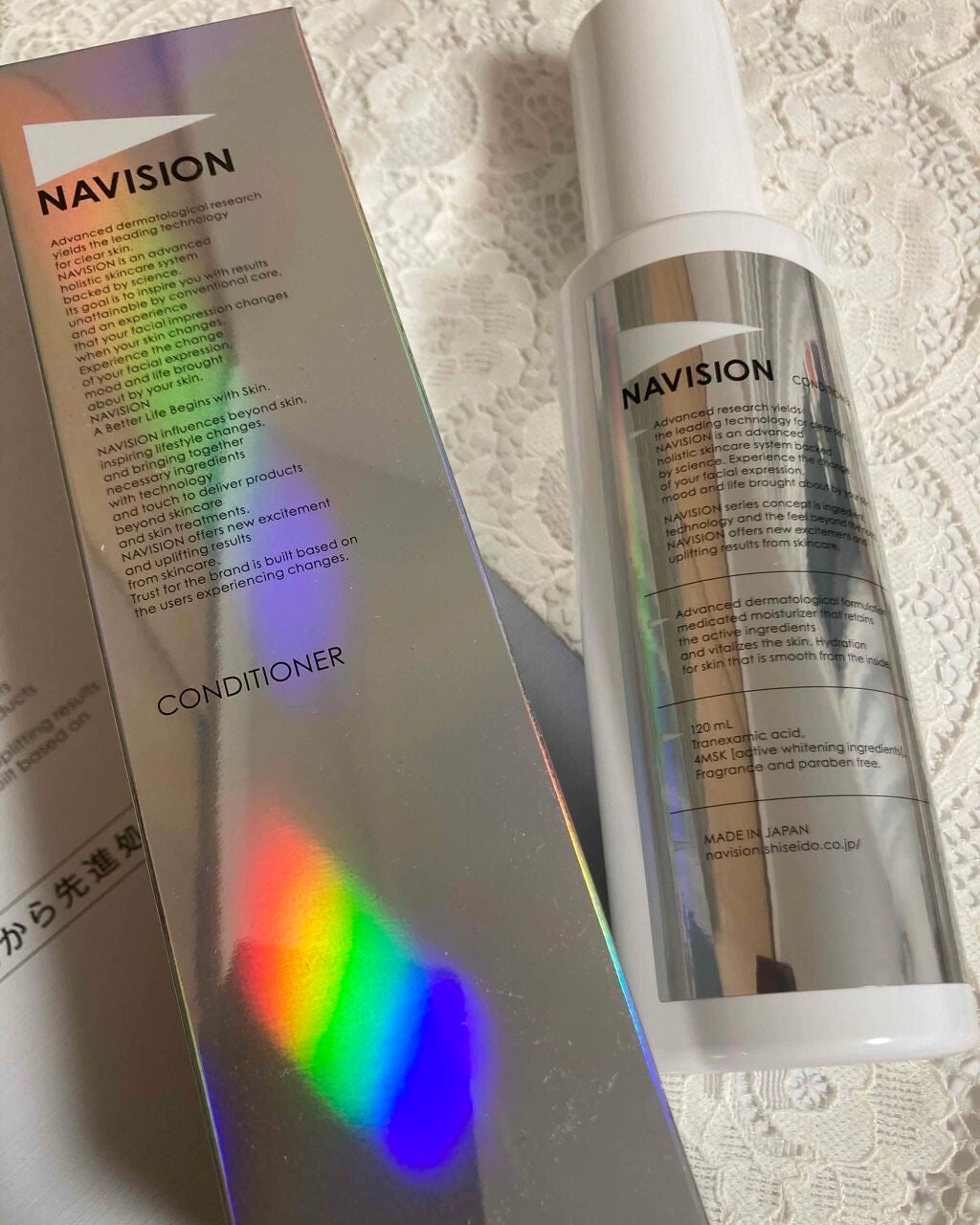 コンディショナー W/ナビジョンDR/化粧水を使ったクチコミ(1枚目)