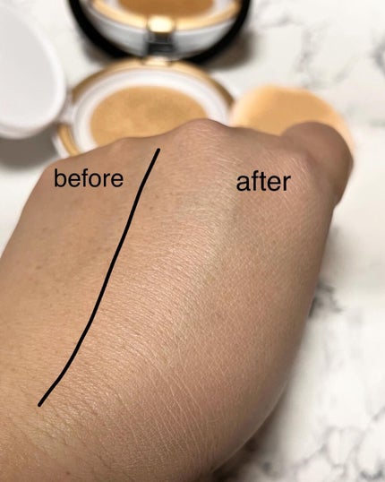 SIWA-KC オールインワンクッション/ハーブ健康本舗/クッションファンデーションを使ったクチコミ(4枚目)