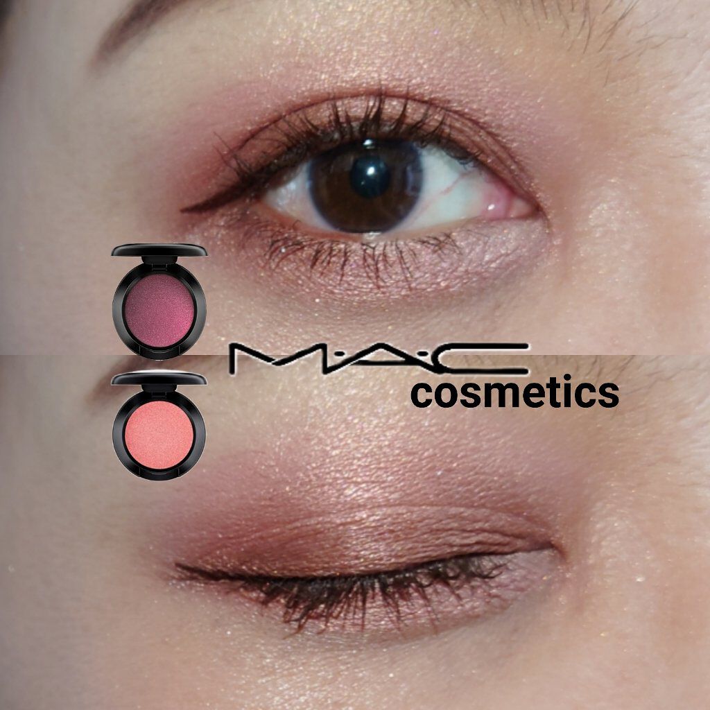 スモール アイシャドウ イン リビング ピンク/M・A・C/単色アイシャドウを使ったクチコミ（1枚目）