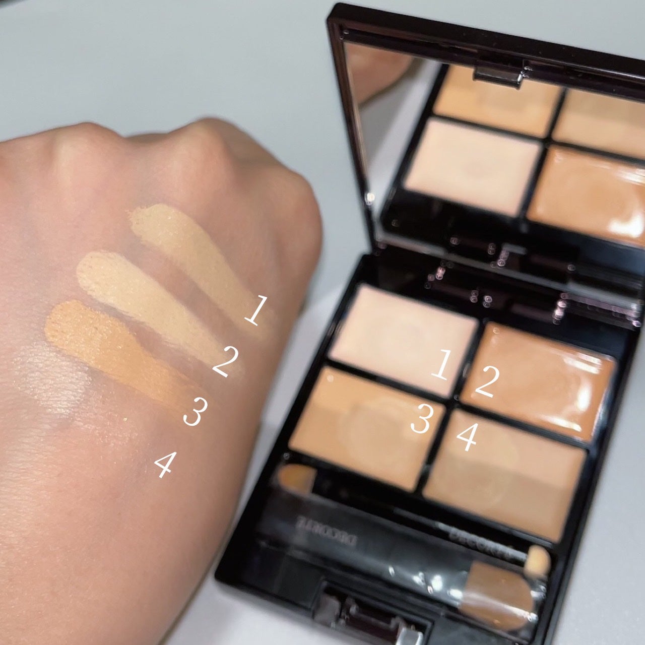 トーンパーフェクティング パレット/DECORTÉ/パレットコンシーラー by パー子🪞フォロバ