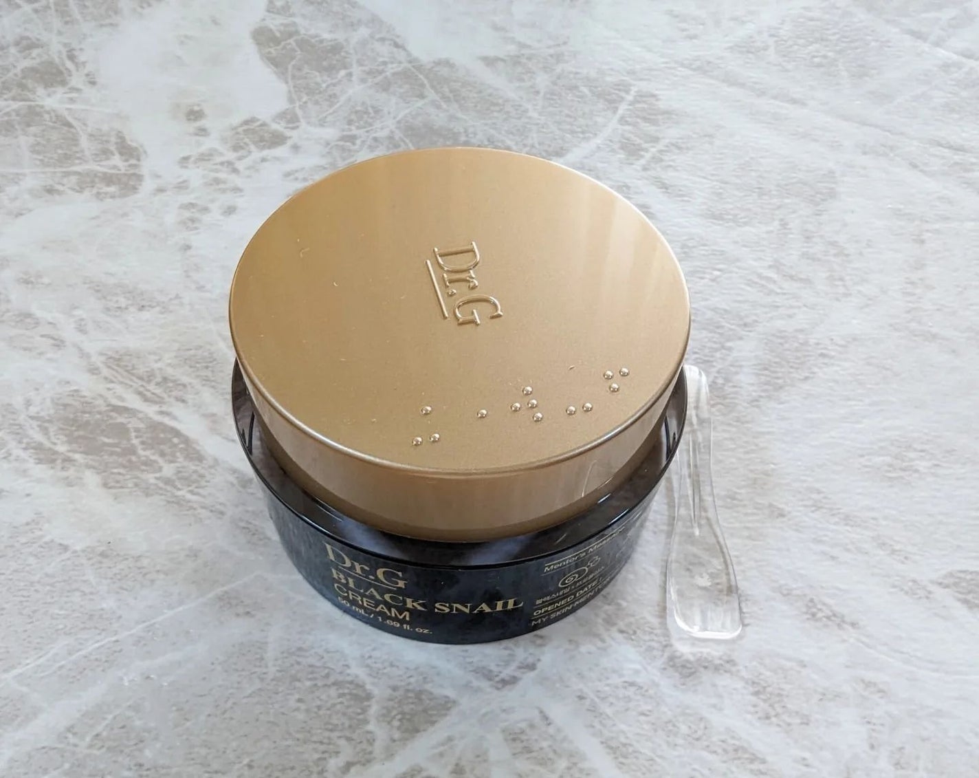 ブラックスネイル クリーム/Dr.G/フェイスクリームを使ったクチコミ(2枚目)