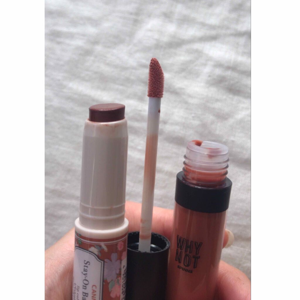 ステイオンバームルージュ/キャンメイク/口紅を使ったクチコミ(4枚目)